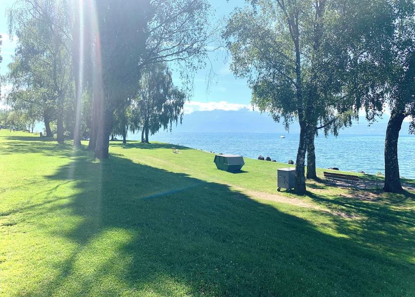 Canton of Vaud Saint-Sulpice Beach