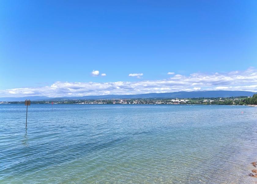 Canton of Vaud Saint-Sulpice Beach