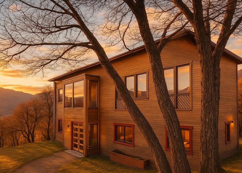 Aisen (region) Coyhaique Facade