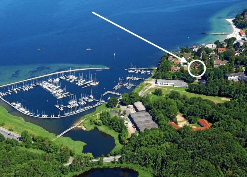 Schleswig-Holstein Gluecksburg Aerial View