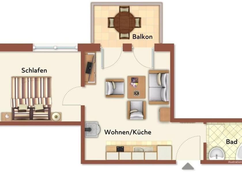 Room layout blue print