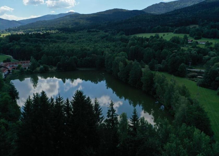 Bavaria Arrach Aerial View