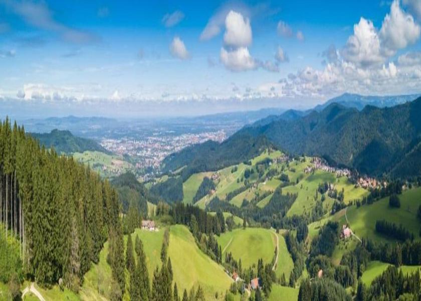 Baden-Württemberg Sankt Georgen im Schwarzwald View from Property
