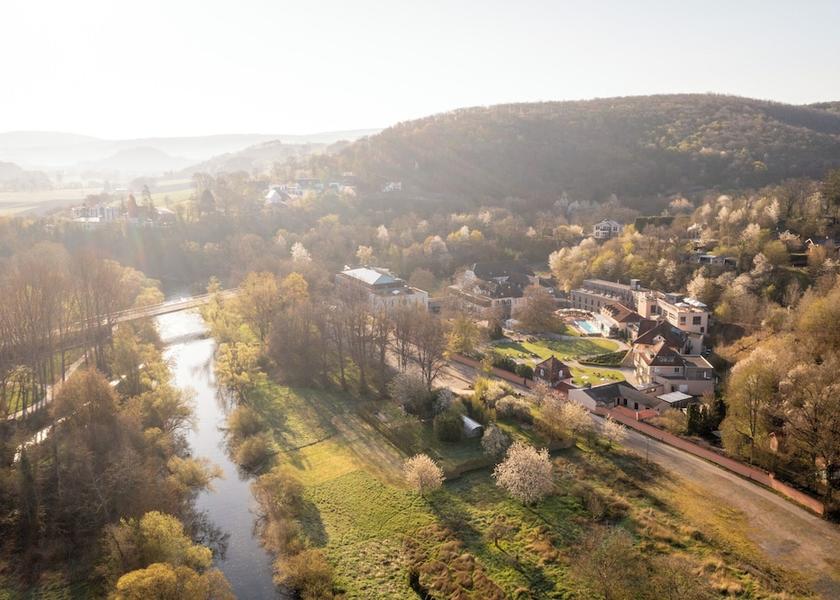 Rhineland-Palatinate Bad Sobernheim Aerial View