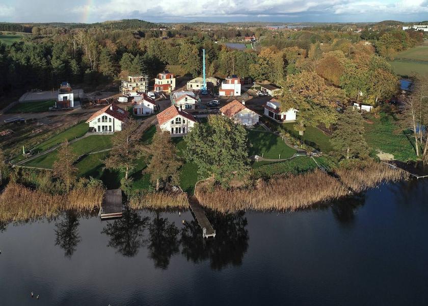 Mecklenburg-West Pomerania Krakow am See Aerial View