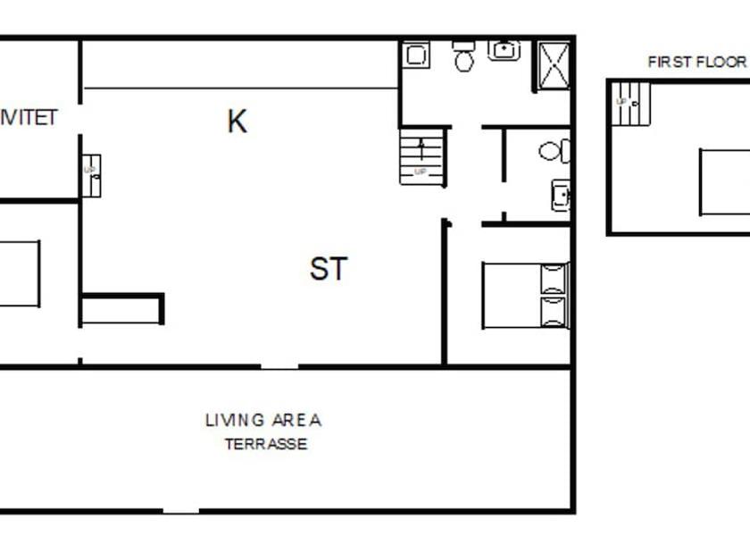 Room layout blue print