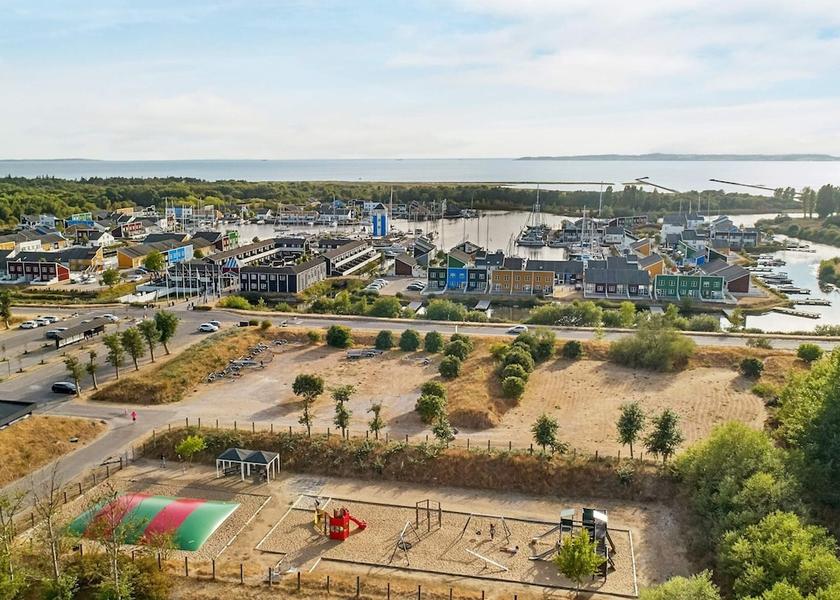 Midtjylland Ebeltoft Aerial View