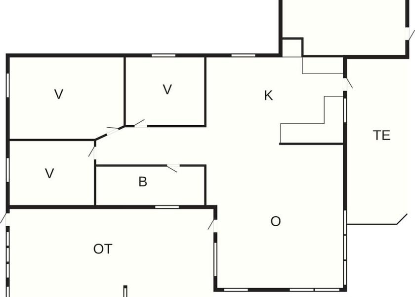 Midtjylland Horsens Room layout blue print