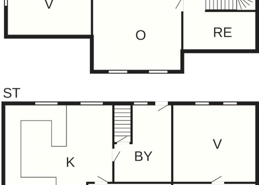 Room layout blue print