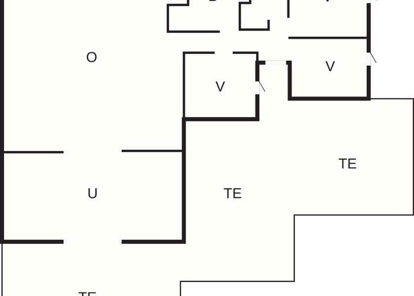 Room layout blue print