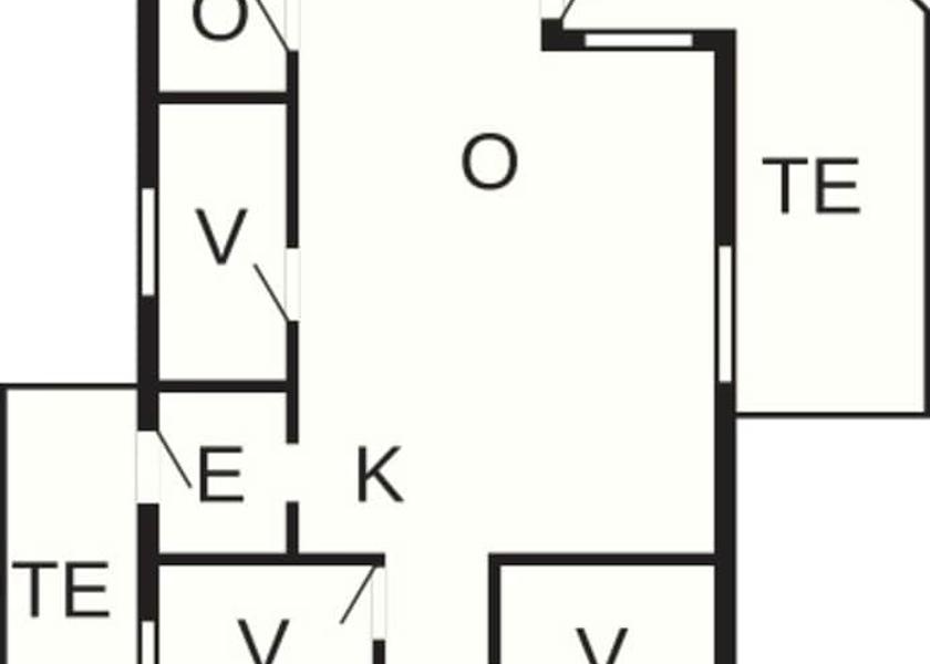 Room layout blue print