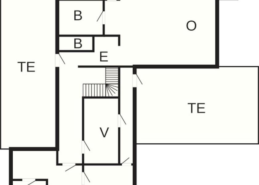 Midtjylland Ebeltoft Room layout blue print