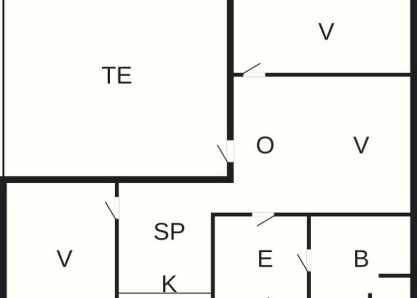 Room layout blue print