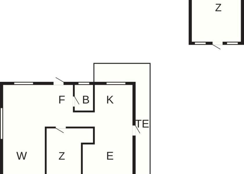 Room layout blue print