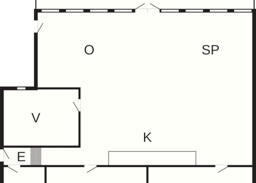 Room layout blue print