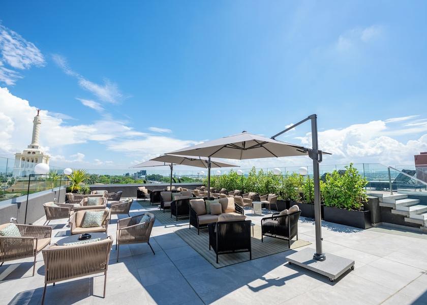 Rooftop terrace