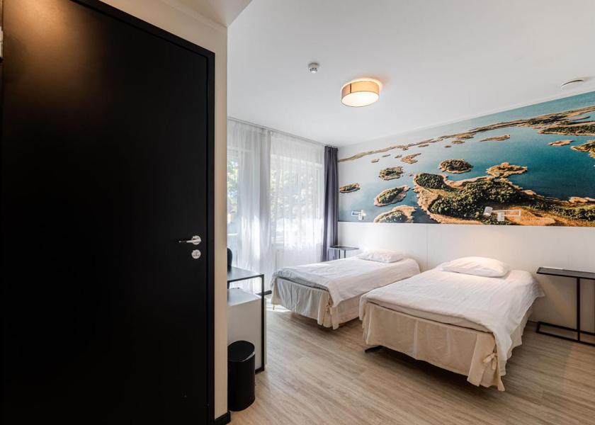 Saare County Kuressaare Twin Room with Garden View Balcony