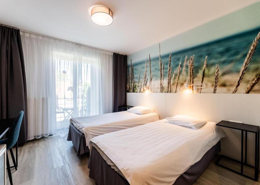 Saare County Kuressaare Twin Room with Garden View Balcony