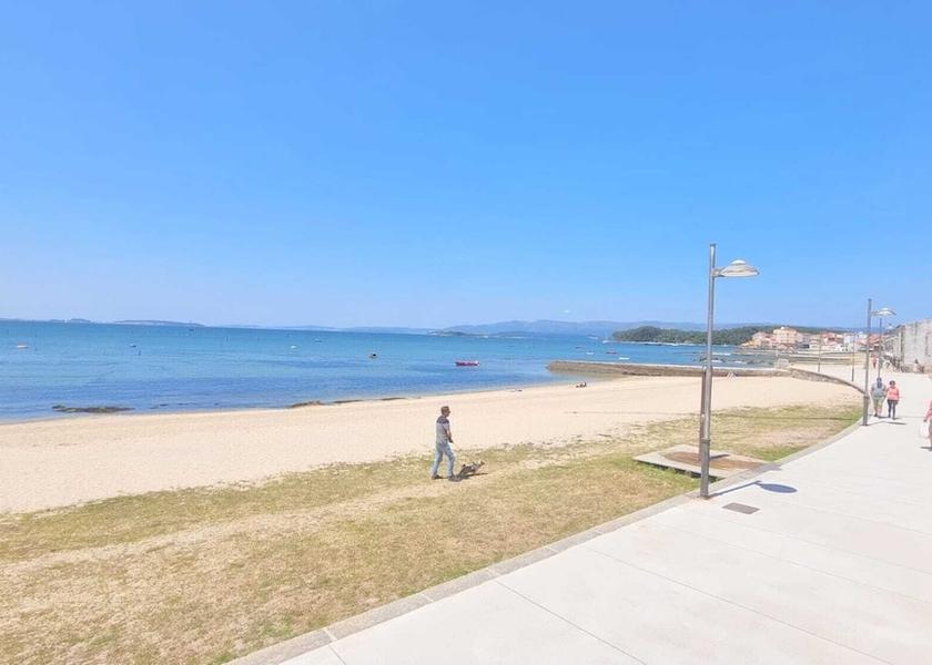 Galicia Vilagarcia de Arousa Beach