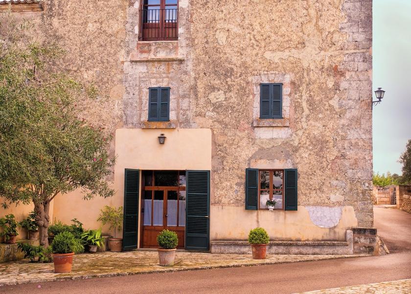 Balearic Islands Maria de la Salut Exterior Detail