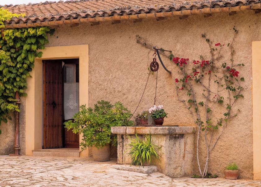 Balearic Islands Maria de la Salut Exterior Detail