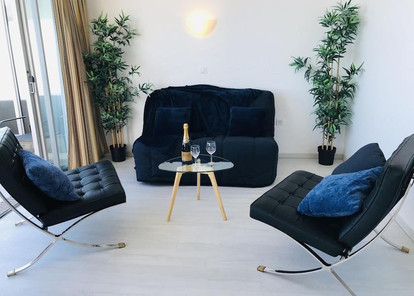 Provence - Alpes - Cote d'Azur Cap d'Ail Living Area