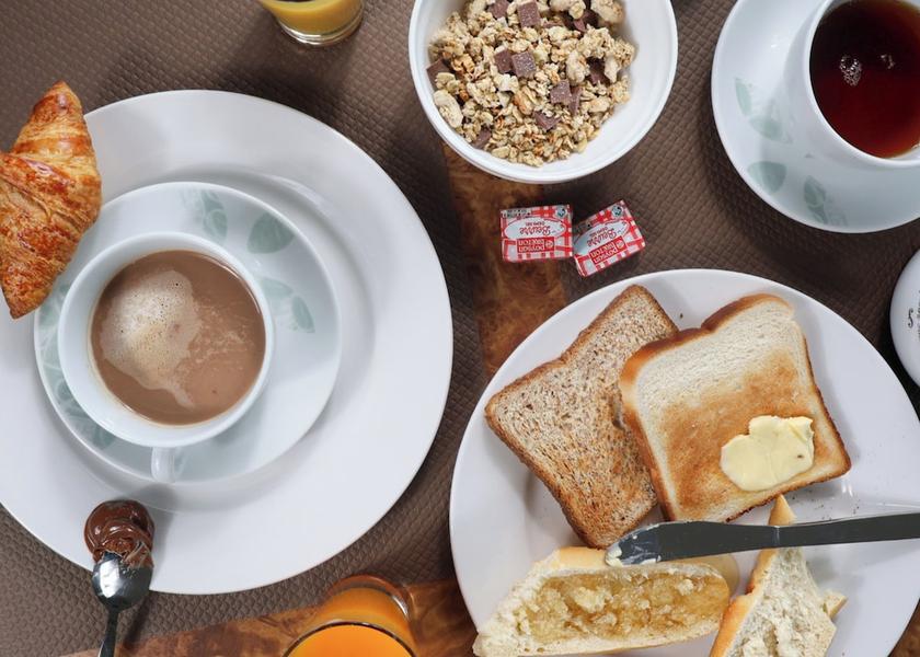 Brittany Larmor-Plage Breakfast buffet
