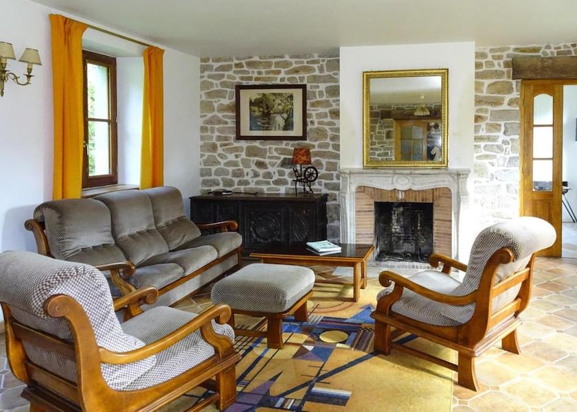 Brittany Benodet Living Area