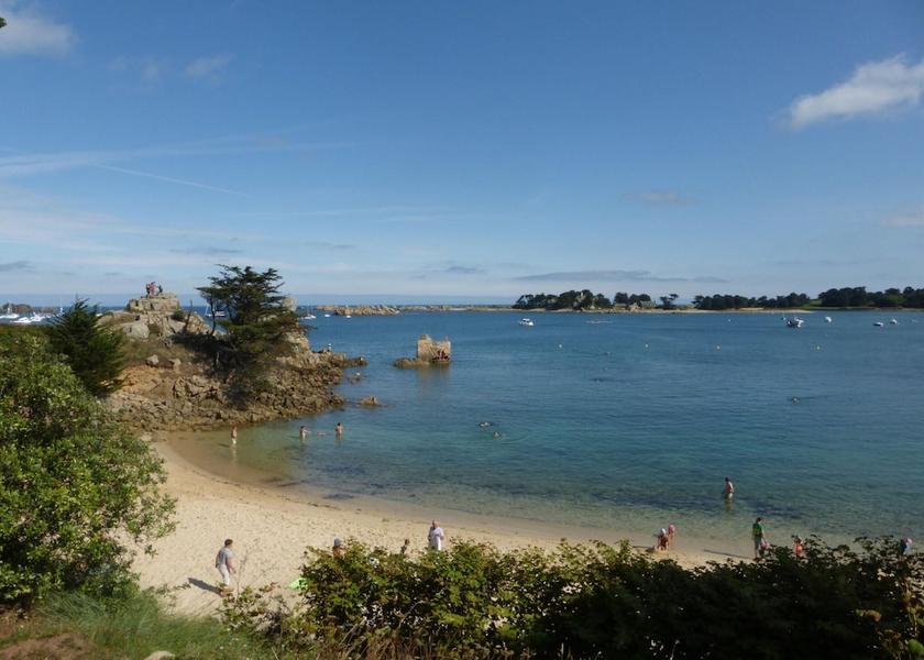 Brittany Perros-Guirec View from Property