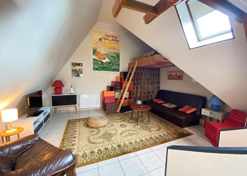 Brittany Saint-Briac-sur-Mer Living Area