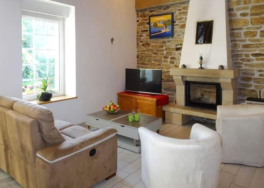 Brittany Fouesnant Living Area