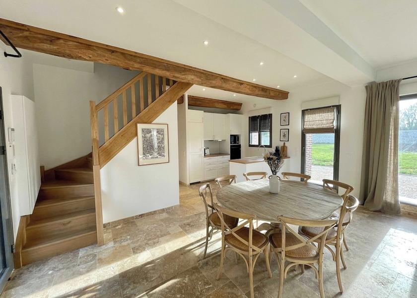 Normandy Cricqueboeuf Dining Area