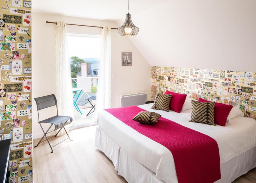 Brittany Ploubazlanec Double Room with Balcony and Sea View