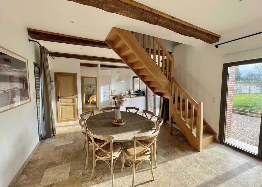 Normandy Cricqueboeuf Dining Area