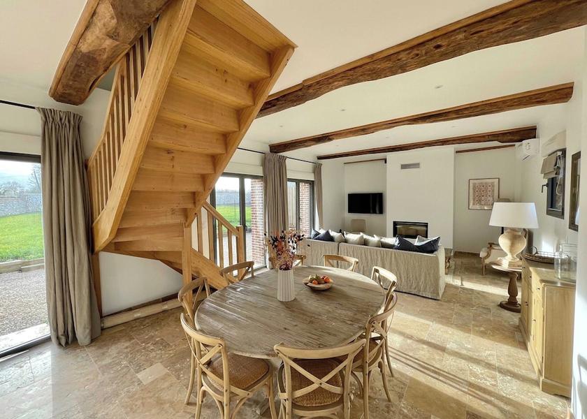 Normandy Cricqueboeuf Dining Area