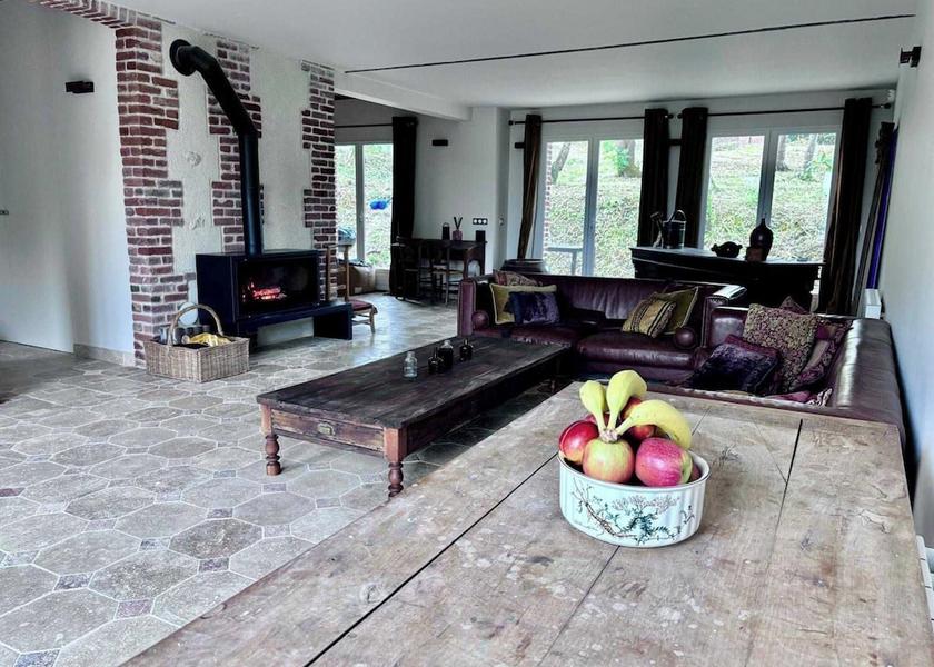 Normandy Trouville-sur-Mer Living Area