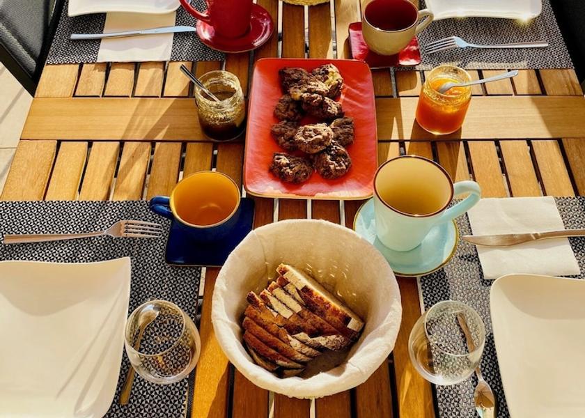 Occitanie Cahors Breakfast buffet