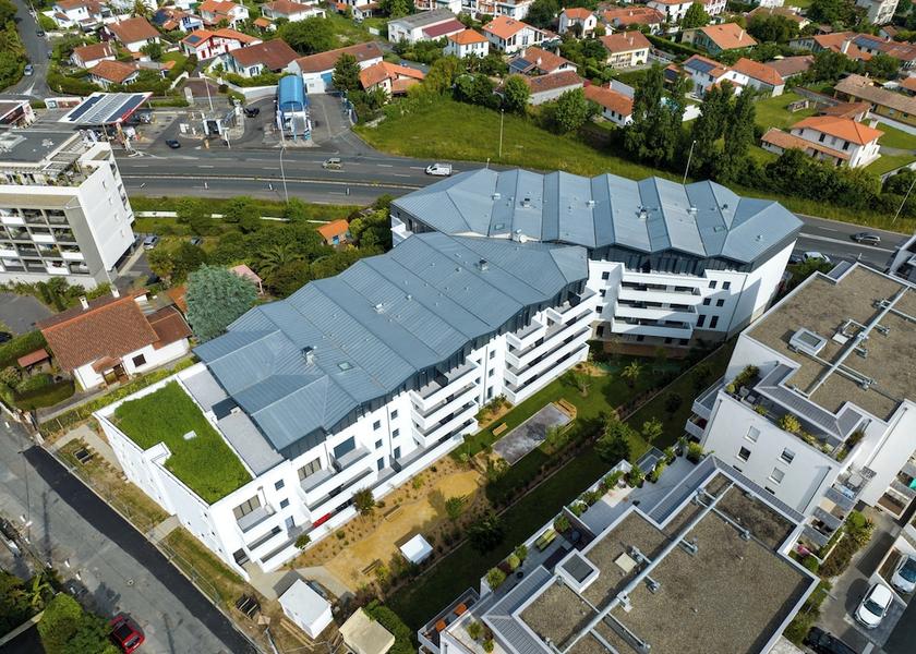 Nouvelle-Aquitaine Anglet Aerial View