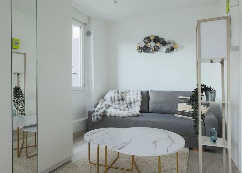 Ile-de-France Boulogne-Billancourt Living Area
