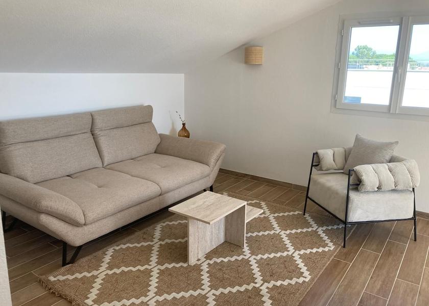 Corsica Lucciana Living Area