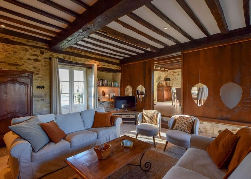 Nouvelle-Aquitaine Saint-Medard-d'Excideuil Living Area