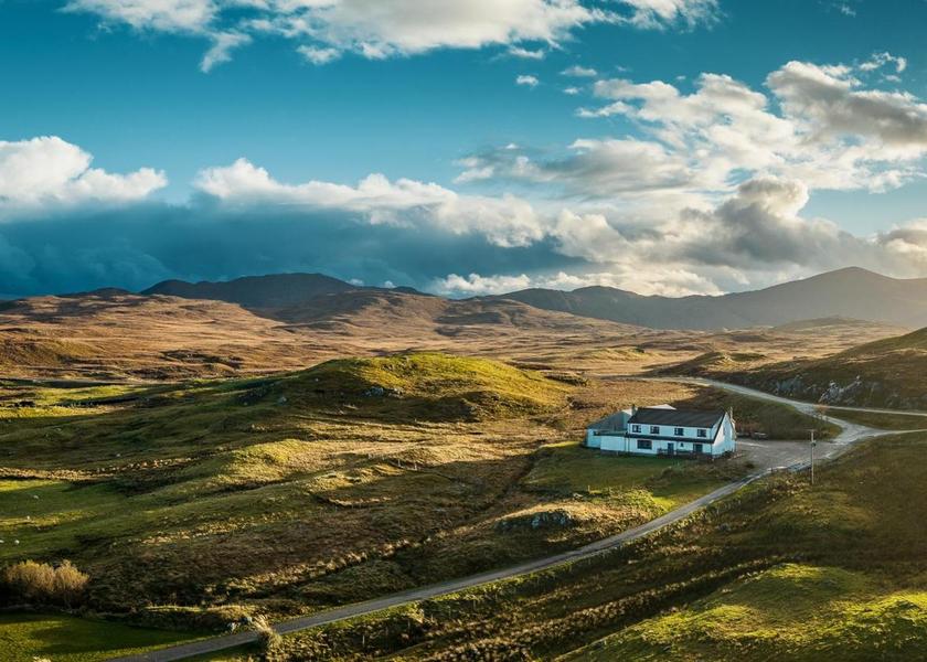 Western Isles Isle of Lewis Exterior view