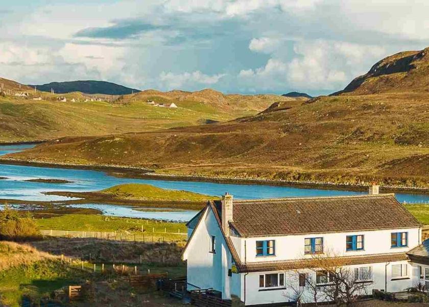 Western Isles Isle of Lewis Exterior view