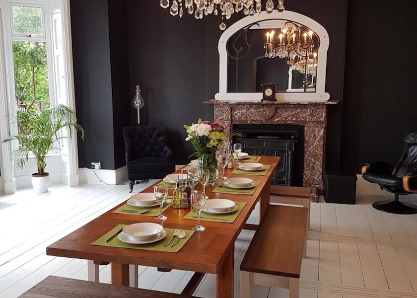 Wales Carmarthen Dining Area