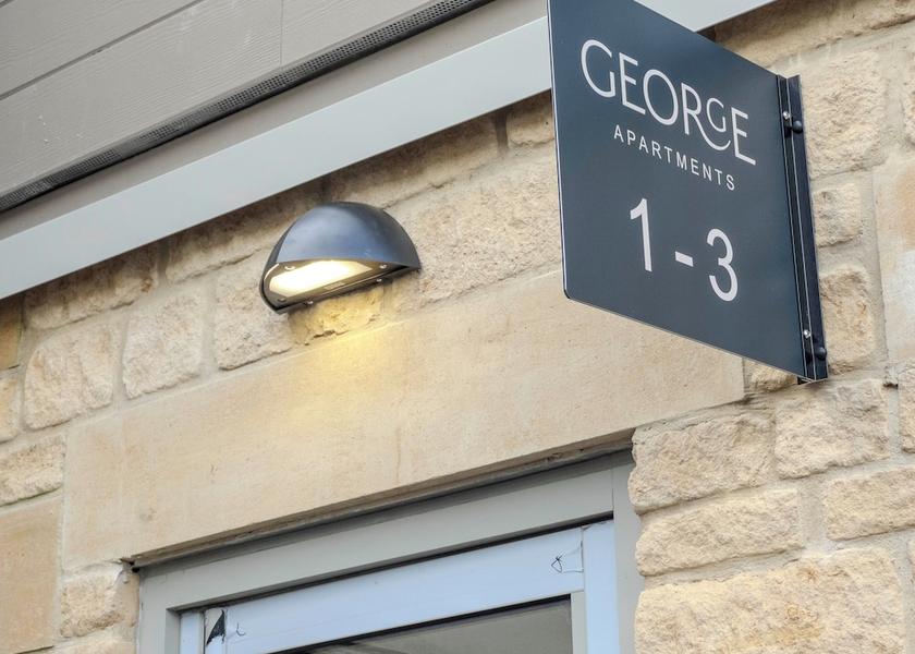 England Broadway Exterior Detail