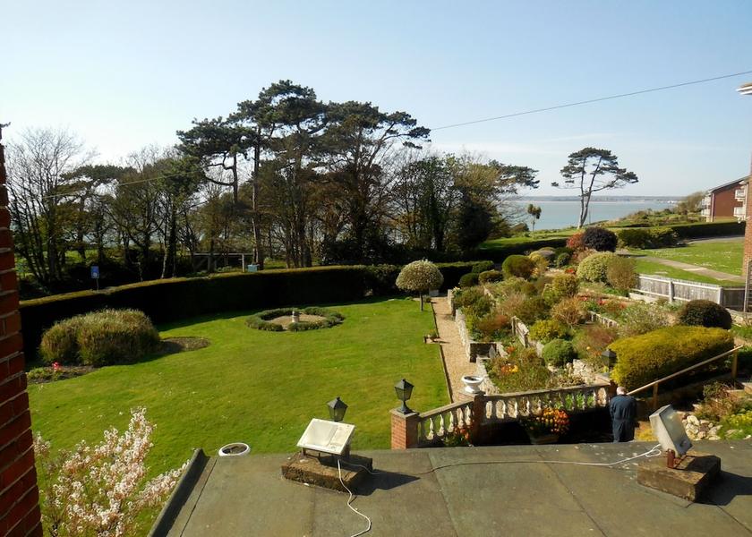 England Totland Bay View from room