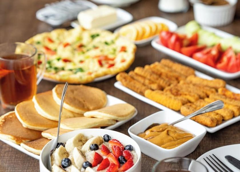 Breakfast buffet