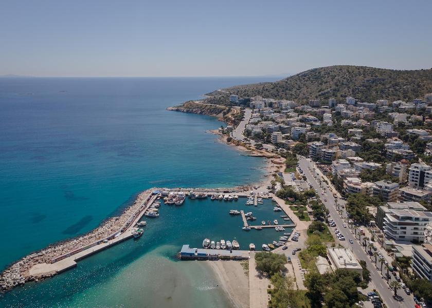 Attica Vari-Voula-Vouliagmeni Aerial View