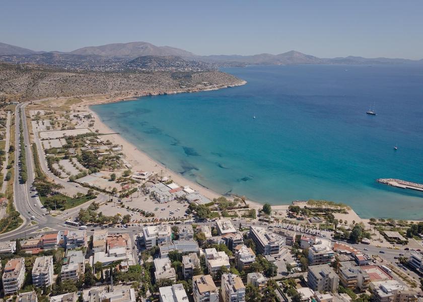 Attica Vari-Voula-Vouliagmeni Aerial View