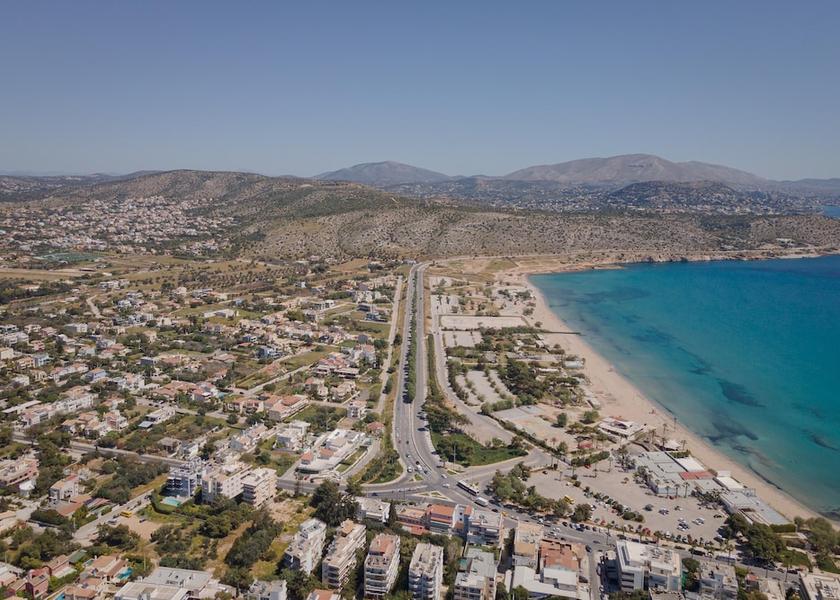 Attica Vari-Voula-Vouliagmeni Aerial View
